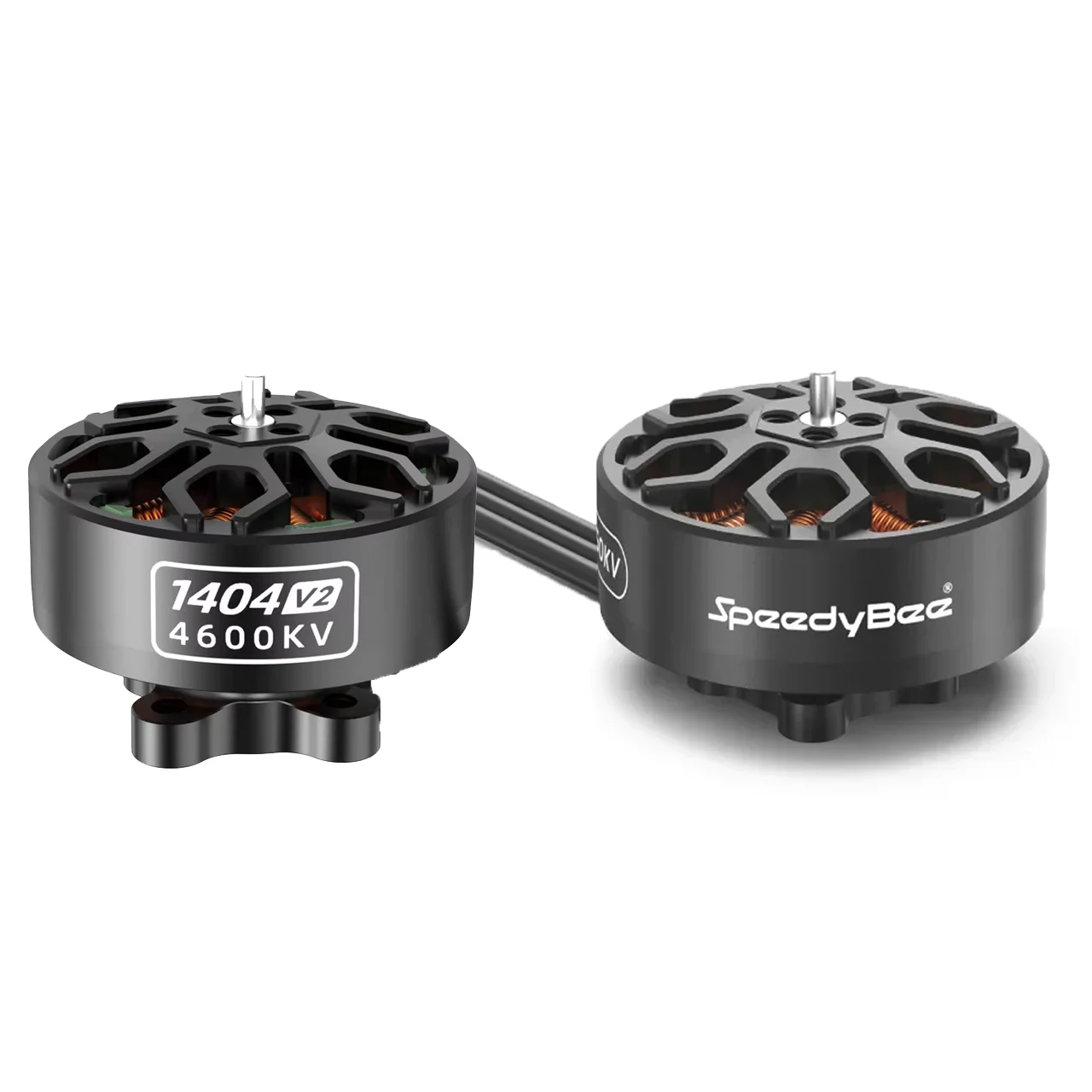 

Двигатель SpeedyBee 1404 V2, 4600 кВ, 4S, LiPo для дрона Bee25, 2,5 дюйма, FPV