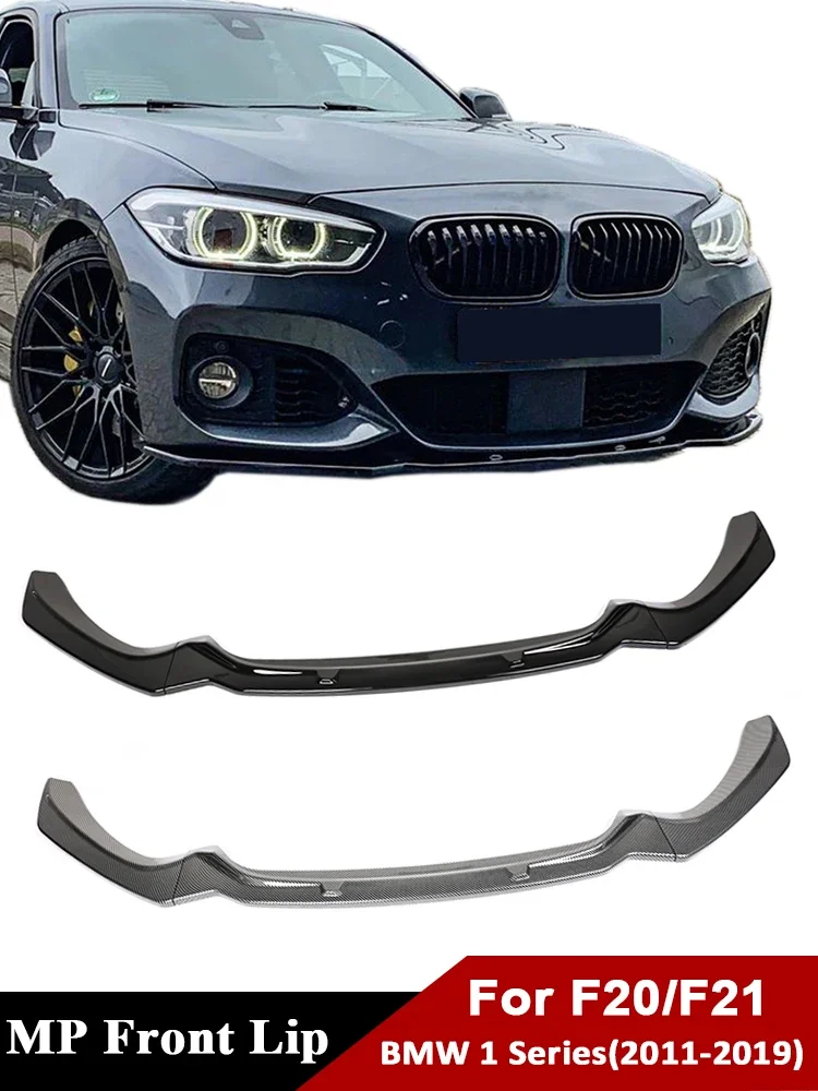 

M Tech Front Bumper Lip Guard Cover Front Skirt Spoiler Body Kit Splitter Diffuser M Sport For BMW 1 Series F20 F21 2011-2019