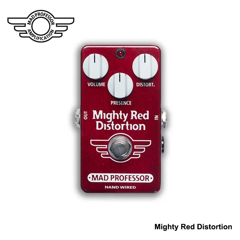 Mad Professor Mighty Red Distortion Professional Electric Guitar High Gain Distortion Pedal Guitar Accessories