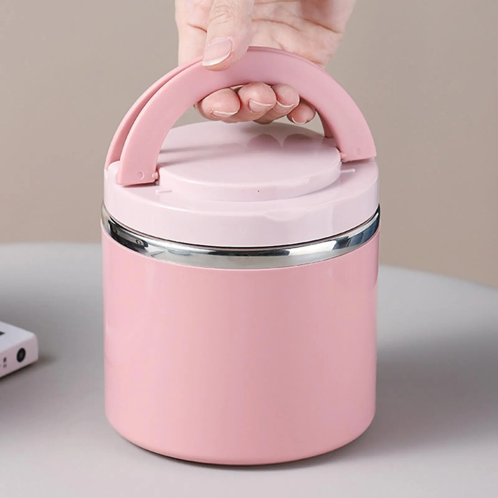 Soup Thermos Food Jar Insulated Lunch Container Bento Box for Cold Hot Food Food Flask Stainless Steel Lunch Box With Handle