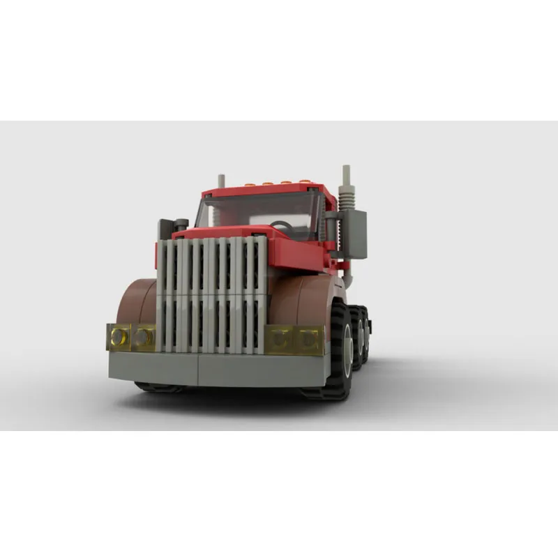 

MOC-121477 Classic New Military Semi-Truck Building Blocks Model, 201Parts, Birthday and New Year Toy Gift for Boys and Children