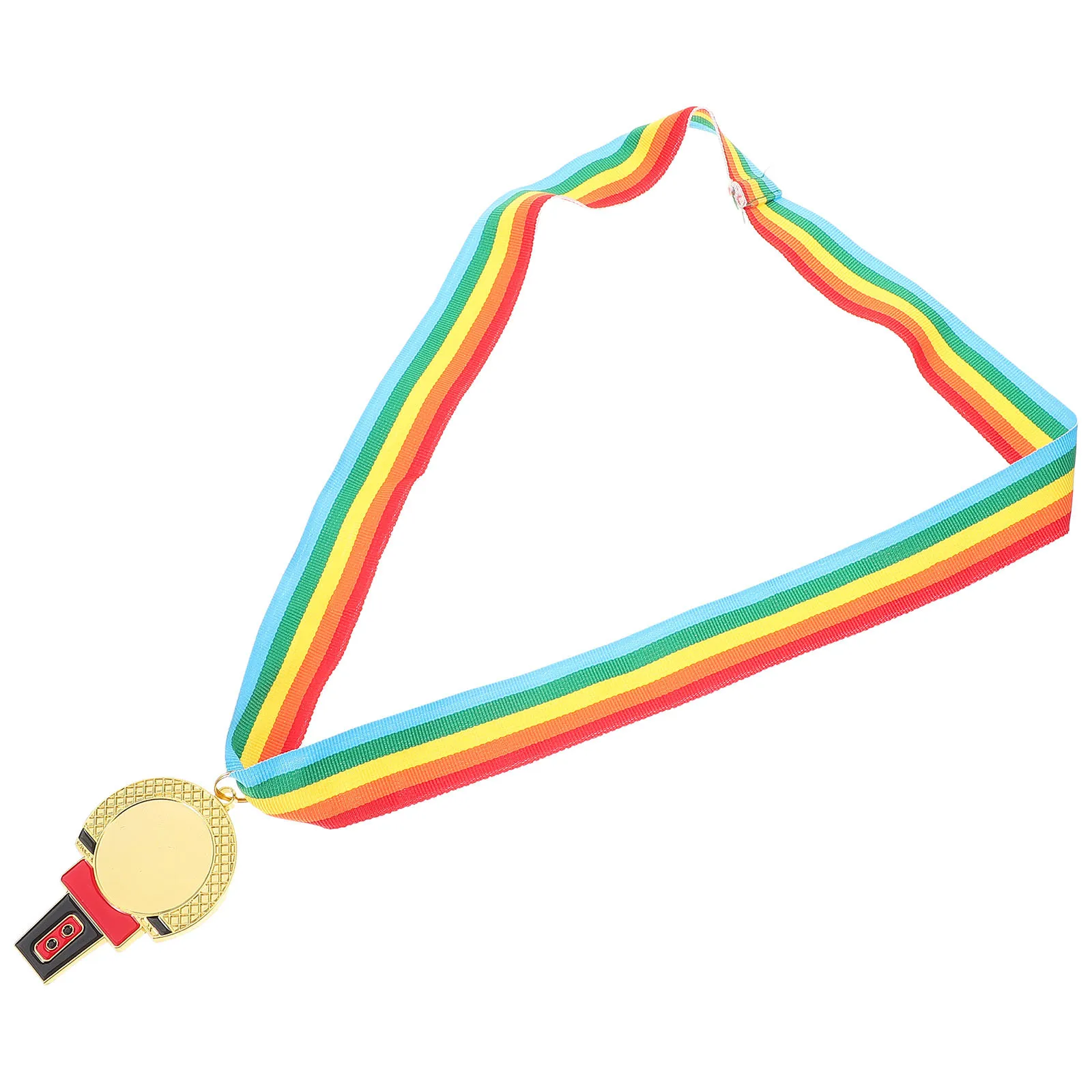 

Kids Medal Zinc Alloy Hanging Award for Singing Competition Sports Match Party Decor Encouragement Reward Recognition