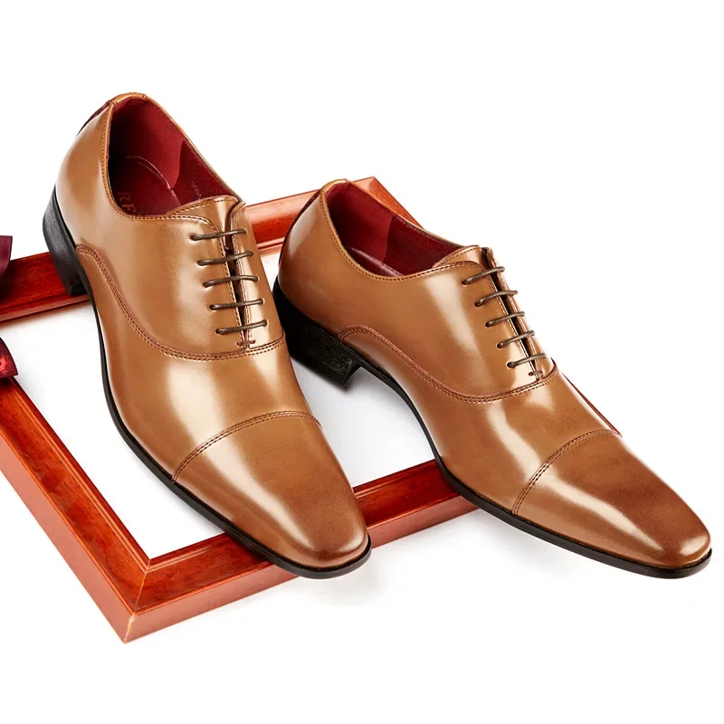 Sapatos de vestido de noiva clássico masculino, qualidade, estilo britânico, confortável, diário, negócios, Oxfords, qualidade, outono, novo, tamanho 45