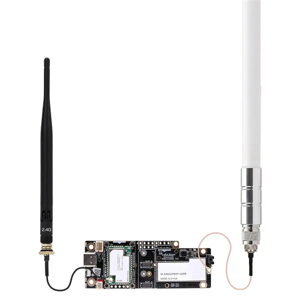 【TODAY-BUY】~@ Meshtastic RAK WisMesh 1W Booster Starter Kit 30dBm with 915MHz LoRaWAN 6dBi Fiberglass Antenna Meshcore