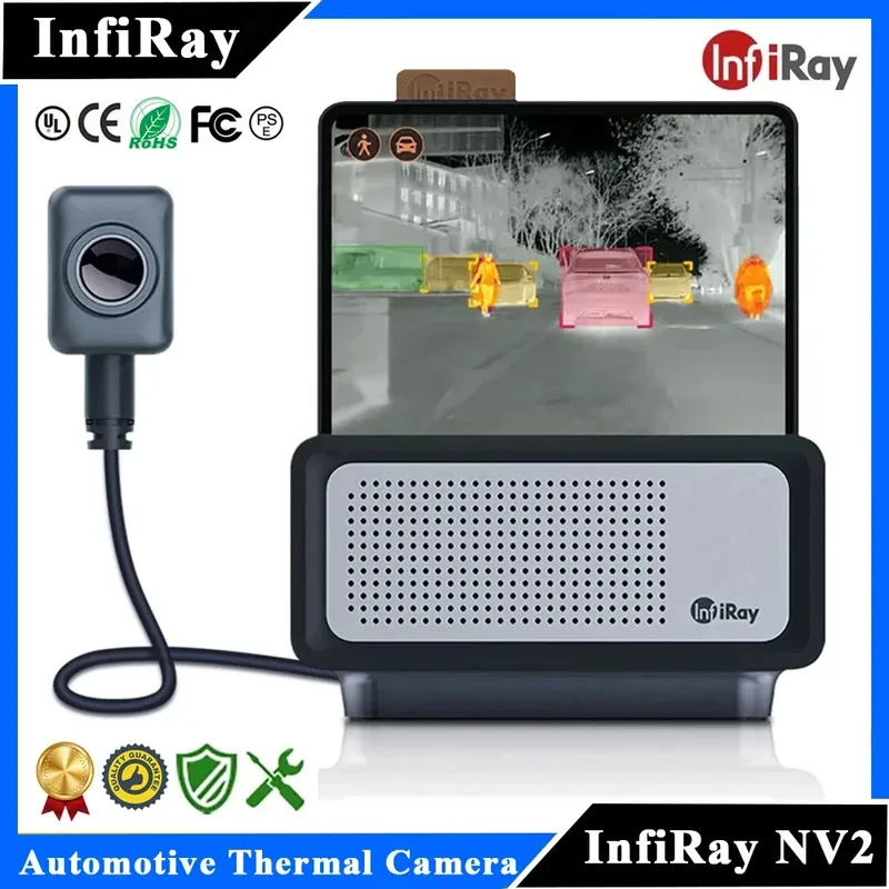 INFIRAY NV2 Automotive Al-Based Night Vision System AI Level 3 Ai Anti-Collision Warning IP67 Waterproof