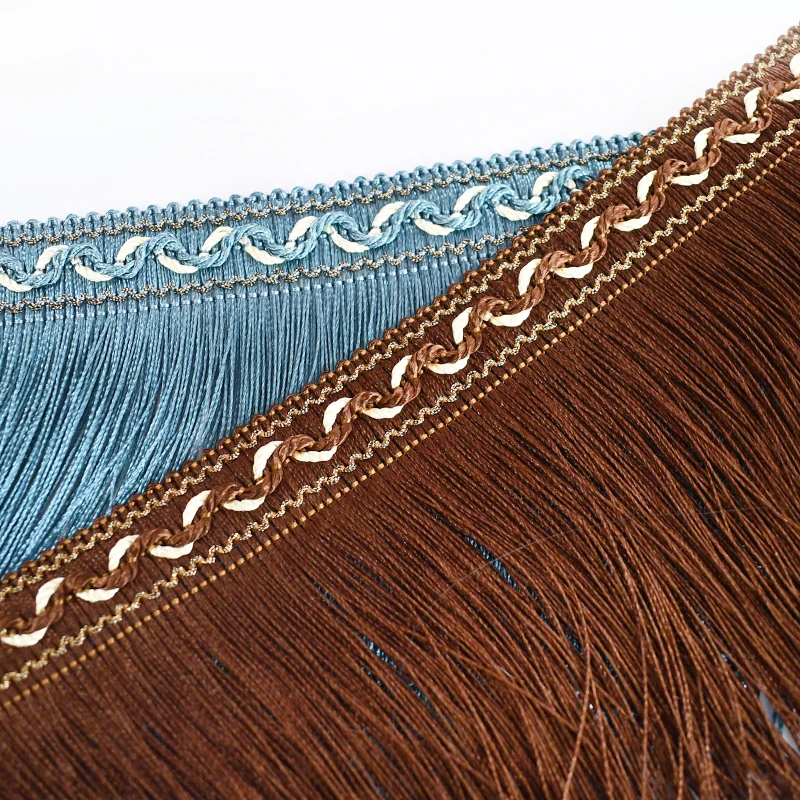 

10/20Meters 13cm Color Fringe Tassels Textile Sofa Curtain Lace Trim Dress Clothes Decorative Tassel Fringes Sewing Accessories