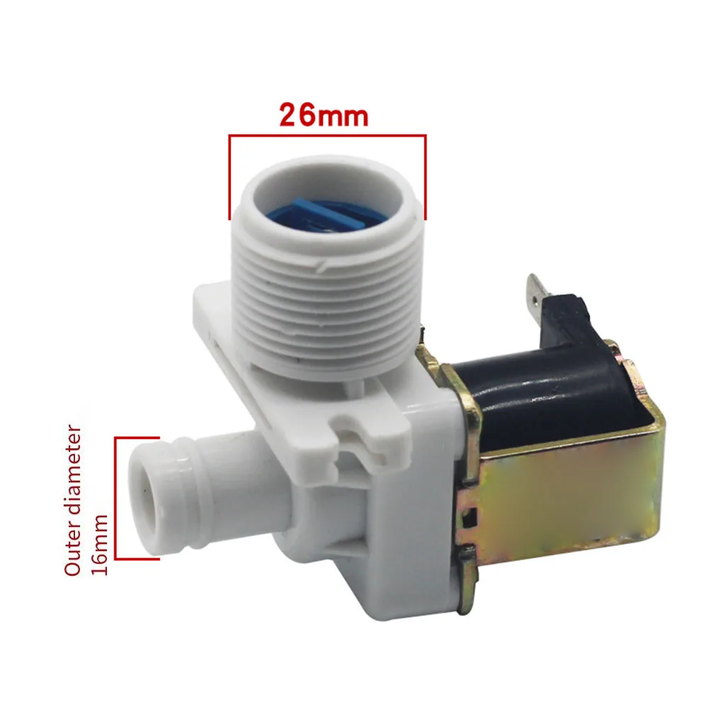 General Automatic Washing Machine Inlet Solenoid Valve for Media and Washing Machines Compatible with Multiple Models