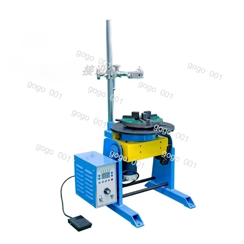 CNC Welding Positioner for Orbital Seam & Pipe, Automatic TIG MIG Turntable with Rotary Function, Stainless Steel Welding System