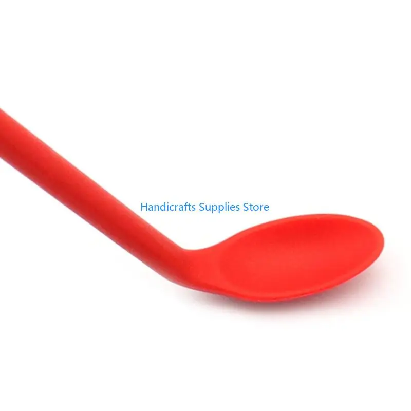 R1WA 3pcs Silicone Mixing Sticks Dishwasher Safe Scrapers for Resin Art Projects Use