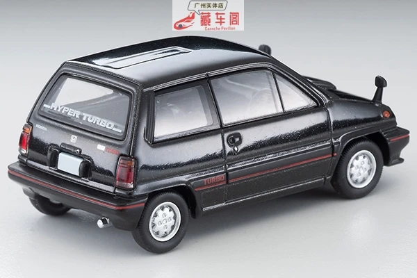 TOMYTEC-Modèle d'affichage statique en alliage moulé sous pression pour garçons, modèle de voiture jouet, collection Honda City Turbo 82, TLV 1:64N261a