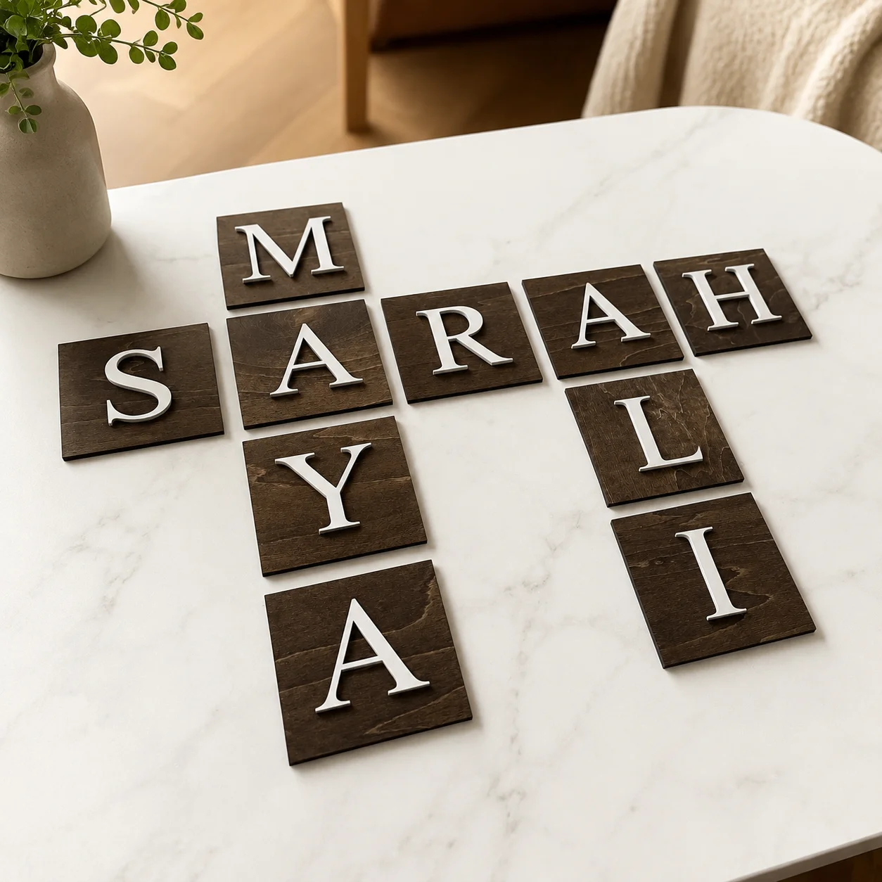personalized-family-crossword-wooden-sign-custom-name-plaque-rustic-farmhouse-wall-decor-family-name-gift-home-decoration