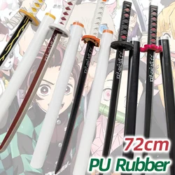 Kochou Shinobu Katana Original Assembled Anime Sword Cosplay Props Orange  Kyoujurou Tanjirou Tokitou Muichirou Swords 72cm