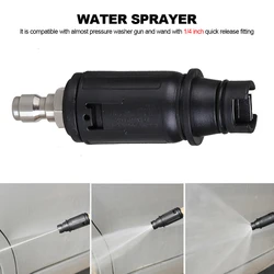 Angle Adjustable High Pressure Washer Nozzle Sprayer with 1/4