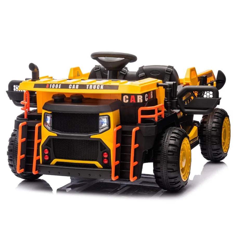 24V Twoseater Ride On coche eléctrico W padres control ancho del asiento 19,69 pulgadas 400W motor Erear dump lightrear reflector USB MP3 Blu