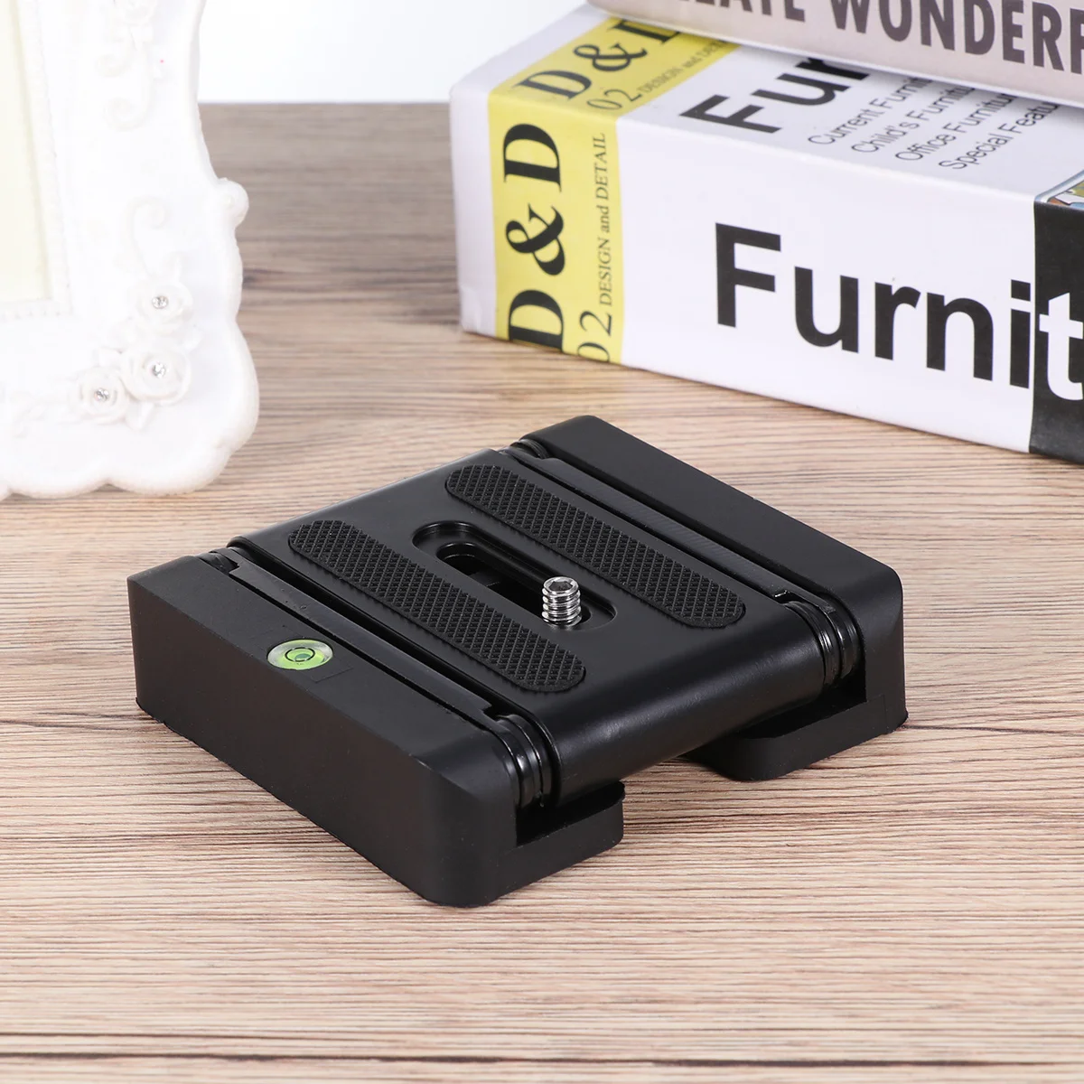 

1pc Folding Camera Platform Plate Quick Mount For Tripod Monopod Stand Holder Dslr Smartphone Tablet Support 1/4 3/8 Screw Hole