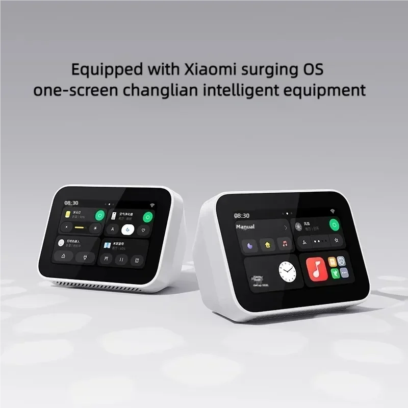 New Xiaomi Smart Home Display Mini Intelligent Touchscreen Speaker With Xiaomi Hyper OS Bluetooth Control Mijia Smart Devices