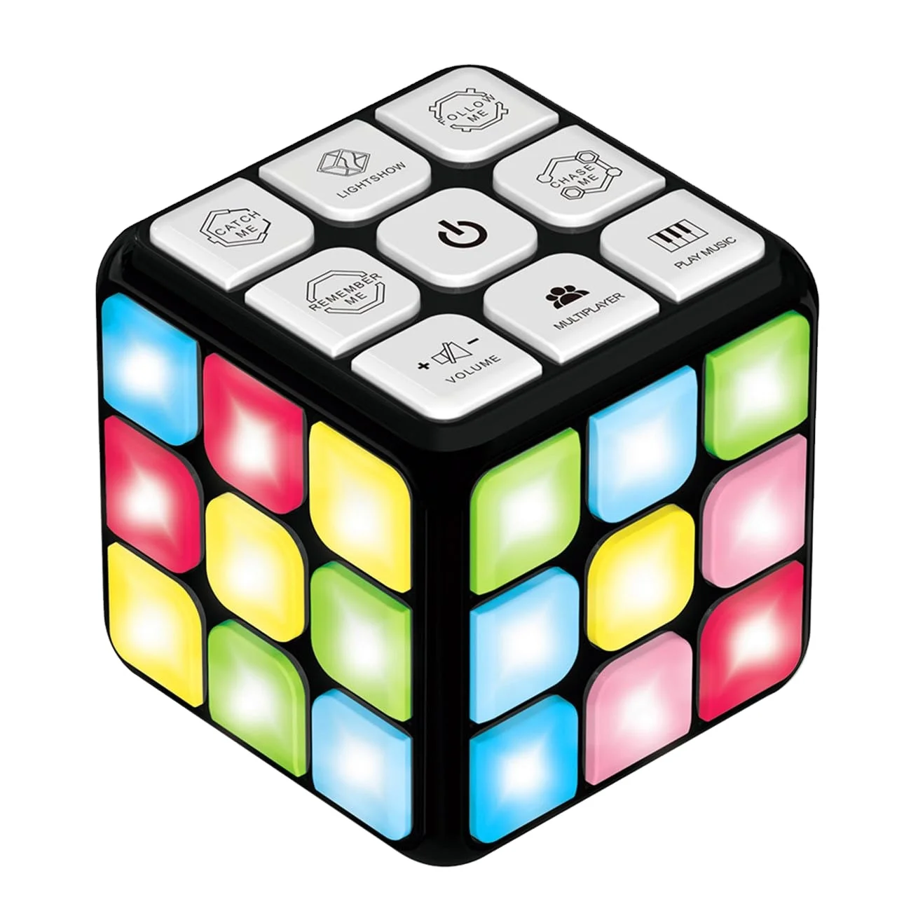 2024 popular kids toy Musical Cubes Game Anti Stress Children Toy 7 Games Other Educational Toys LED Magic Cube