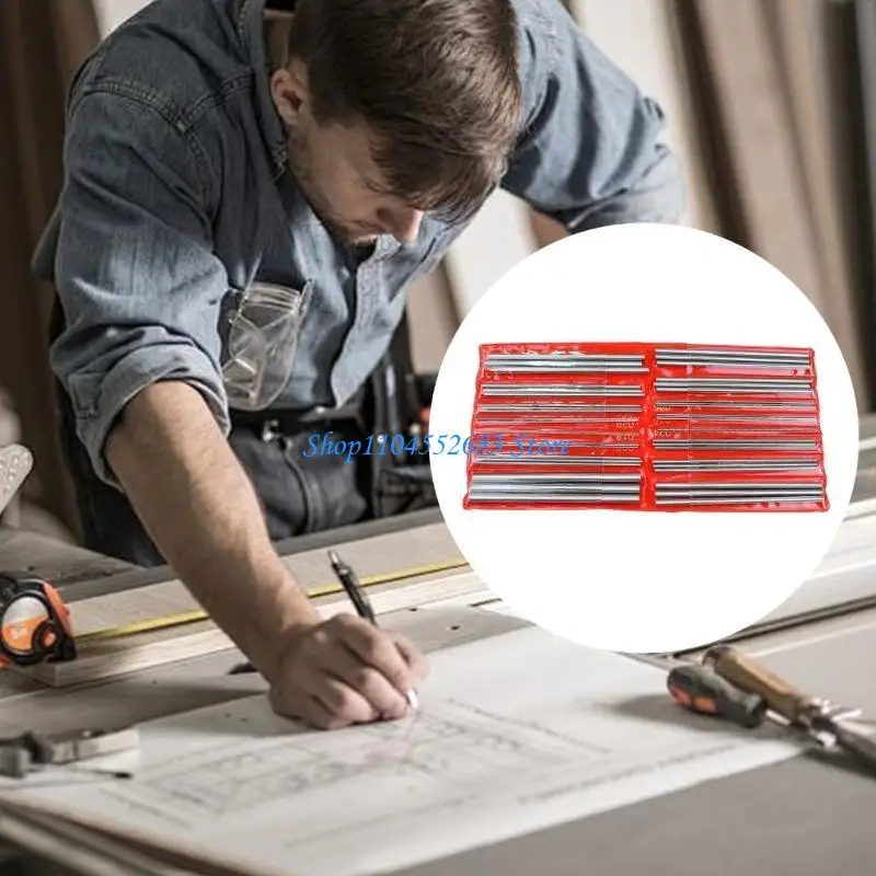 

Y6GD Multiple Specification Thread Gauge Set with 48Pieces Stainless Steel Suitable for Accurate External Thread Measurements
