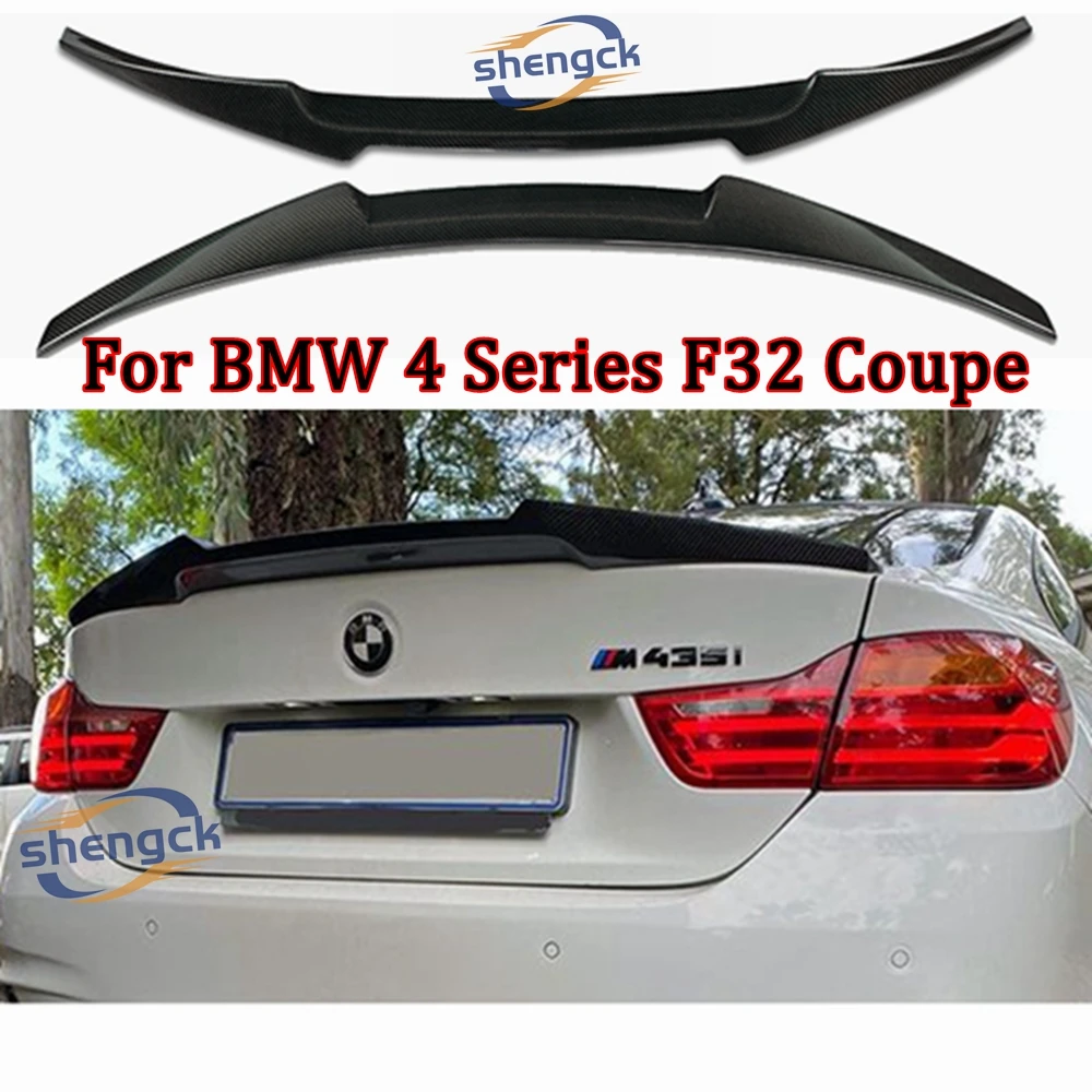 

For BMW 4 Series F32 Coupe 2Door M4 Style Carbon fiber Rear Spoiler Trunk wing 2013-2019 Forged carbon