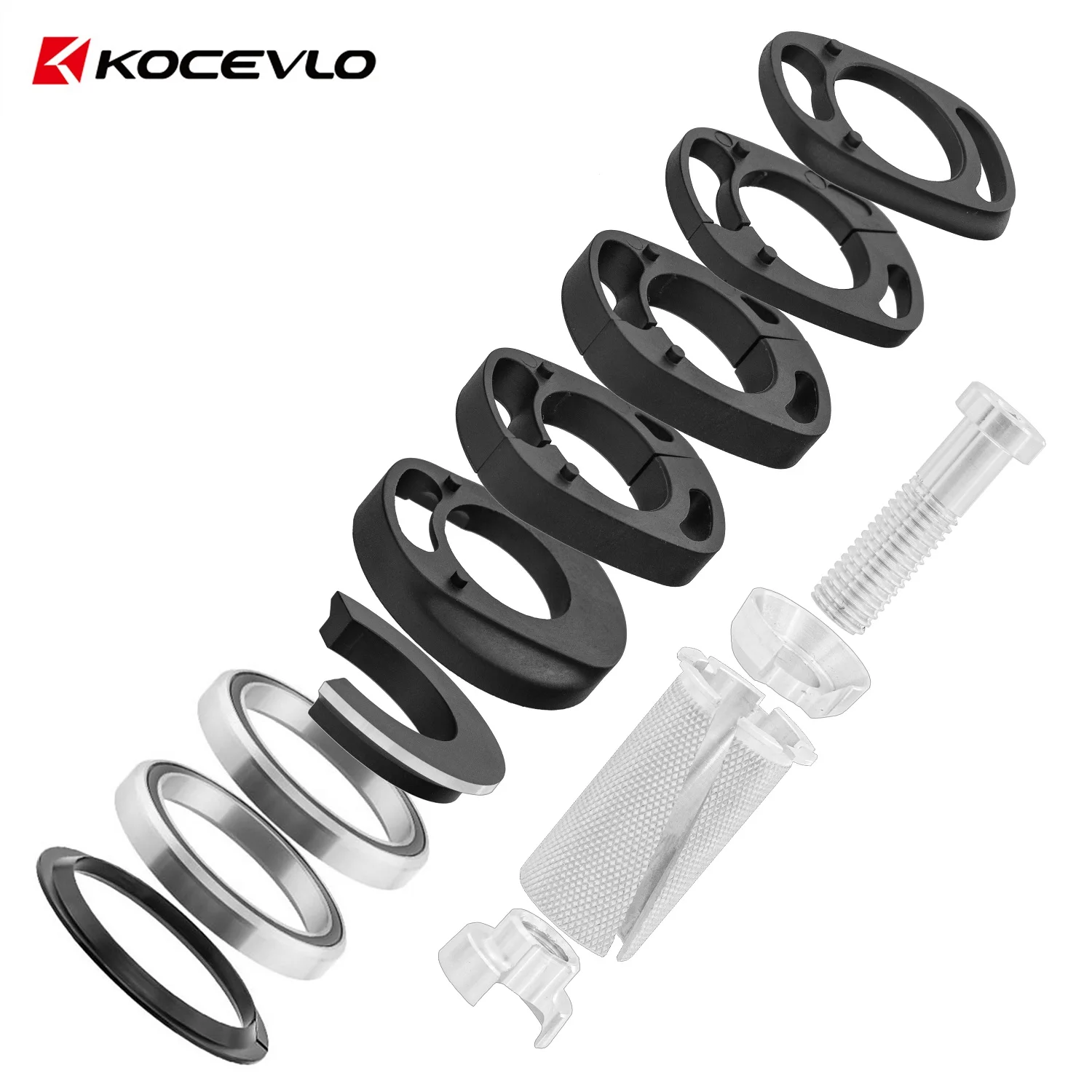 Kocevlo Cycling Mountain Bike 28.6mm Headset Headset Built steel Bicycle Head Bearing Headset