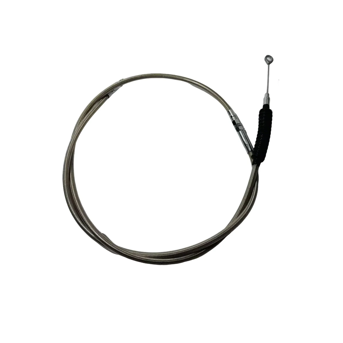 

Motorcycle Black/Silver Clutch Cable for Harley Softail Street Bob Fat Boy Dyna Breakout Road Glide Road King 883 1200 48