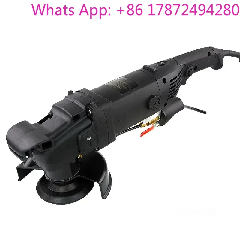 Granite Concrete Stone Wet Polishing Machine 1200W 220V Best-Selling Marble Angle Grinder Wet Angle Grinder