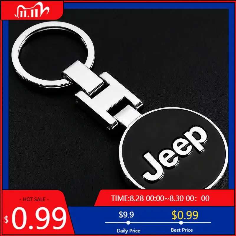 

Cup Holders Car Emblem Keychain styling Key Ring Accessories For Jeep Wrangler JL Renegade Compass Gladiator Cherokee Patriot Wi