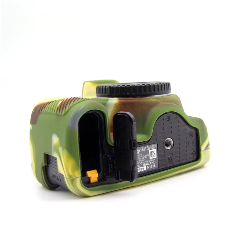 Custom Fit Silicone Shell，Wear-resistant SLR Protective Storage Bag For Nikon D3500 Digital Camera