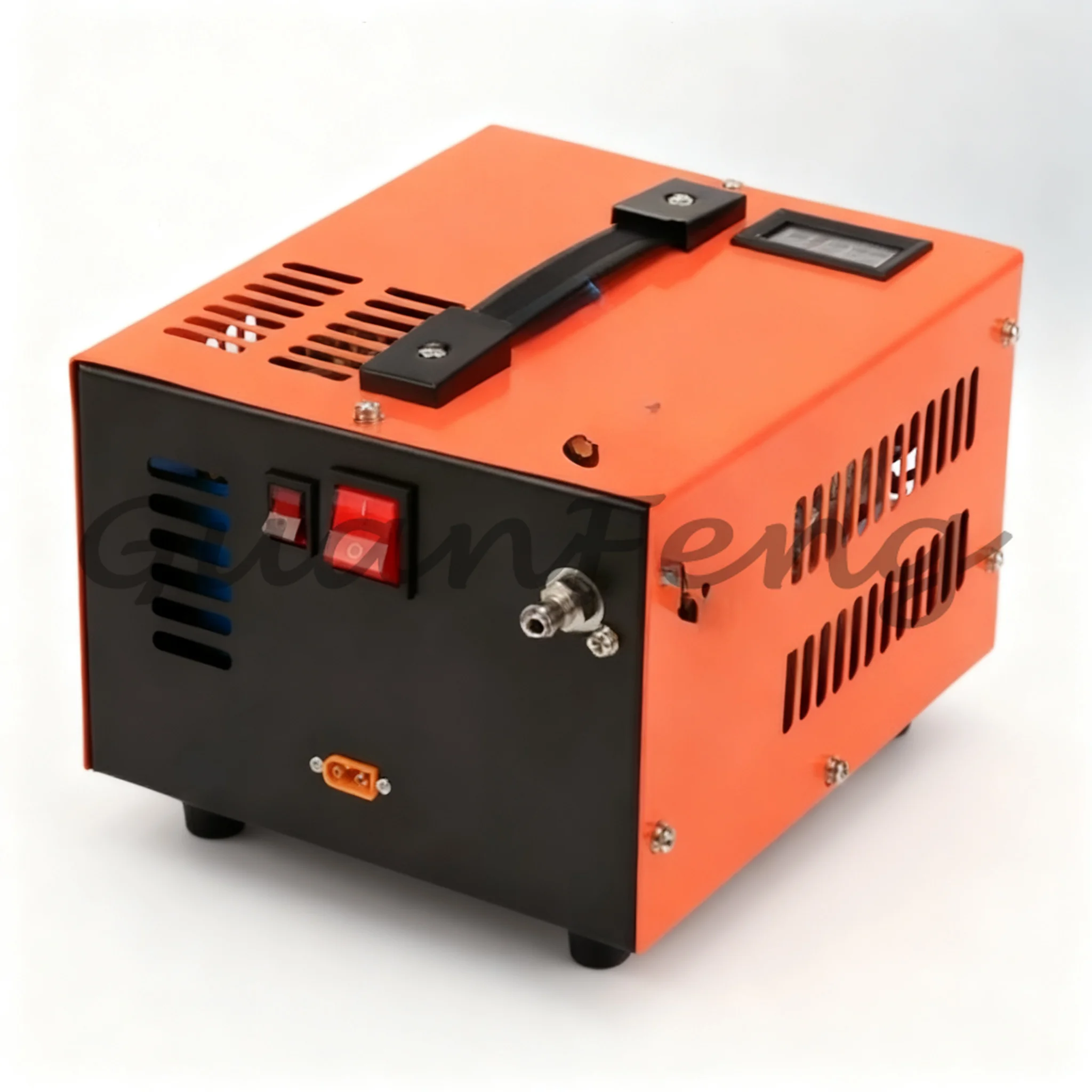 Portable 300Bar PCP High Pressure Air Compressor, 300W 12V Car & 220V Home Electric Inflation Pump