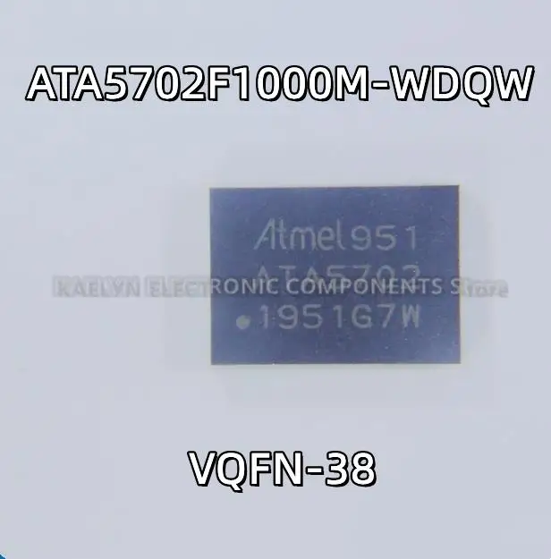 5Pcs/lot ATA5702F1000M-WDQW ATA5702 IC PASS ENTRY  Passive Entry/Start IC SPI VQFN38