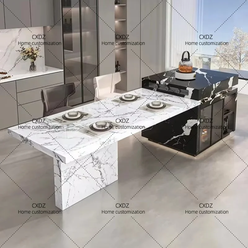 XX Modern  Style Dining Tables Kitchen New Style Indoors Hotel Dining Tables Advanced Villa Home Furniture Mesa