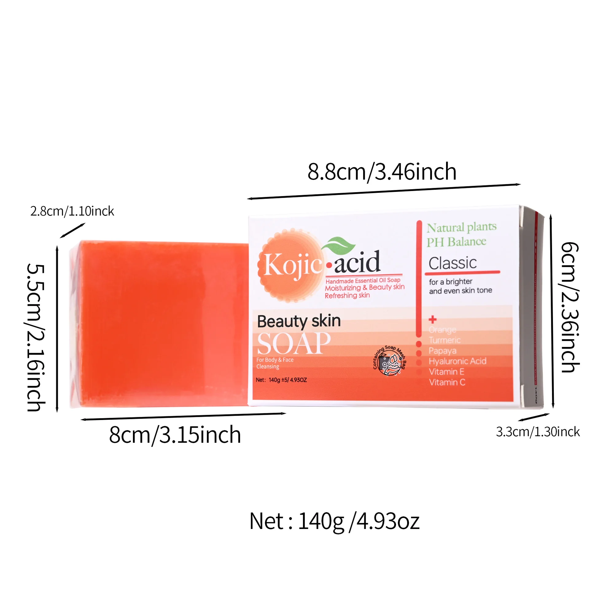 soap kojic acid glutathione HZ Turmeric Kojic Acid Glutathione Essential Oil Cleansing Soap Deep Cleaning Handmade Soap Bath Soap
