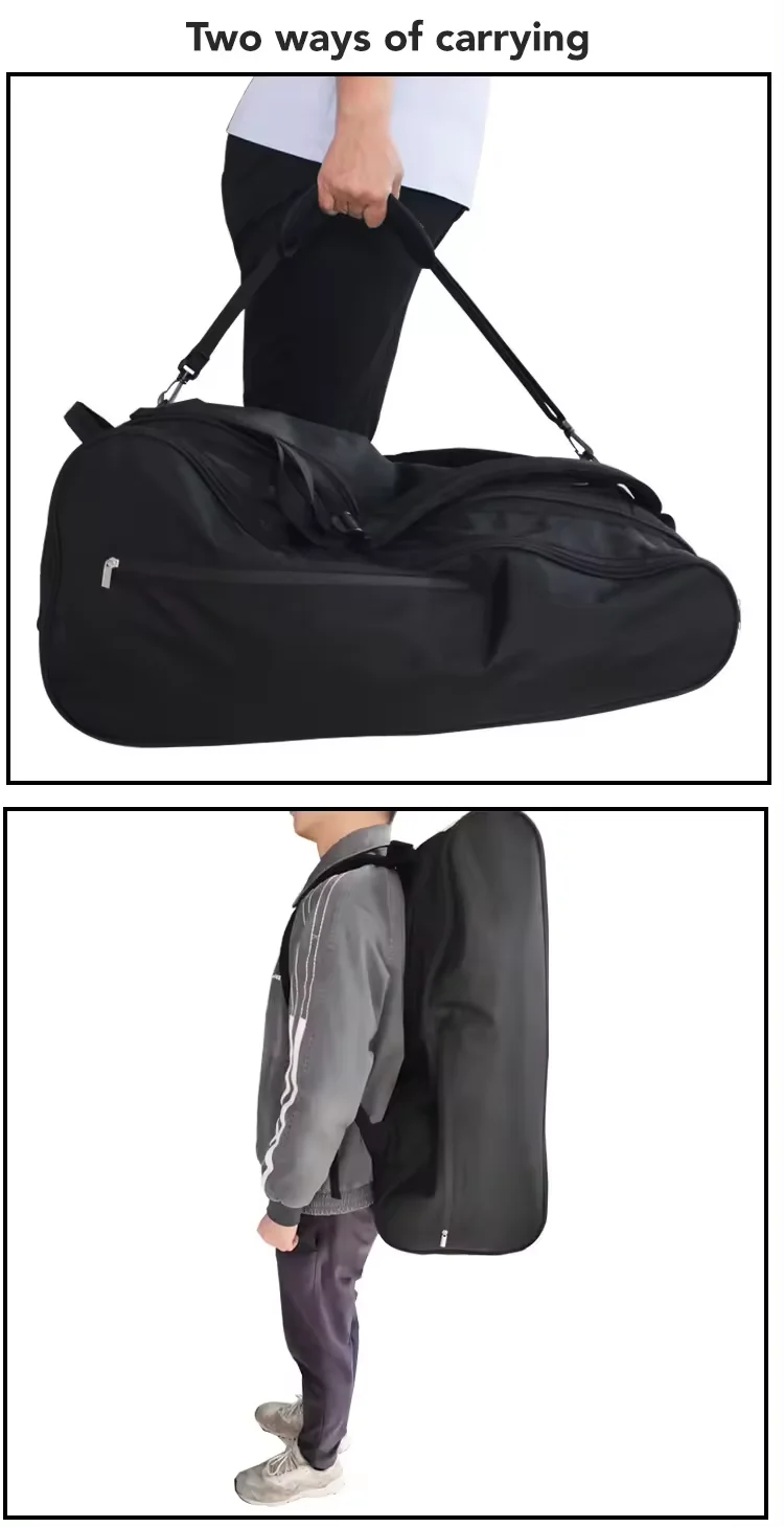 Custom Wholesale Waterproof Tennis Bag Sport Equipment Convertible Racquet Backpack With Shoes Badminton Bag