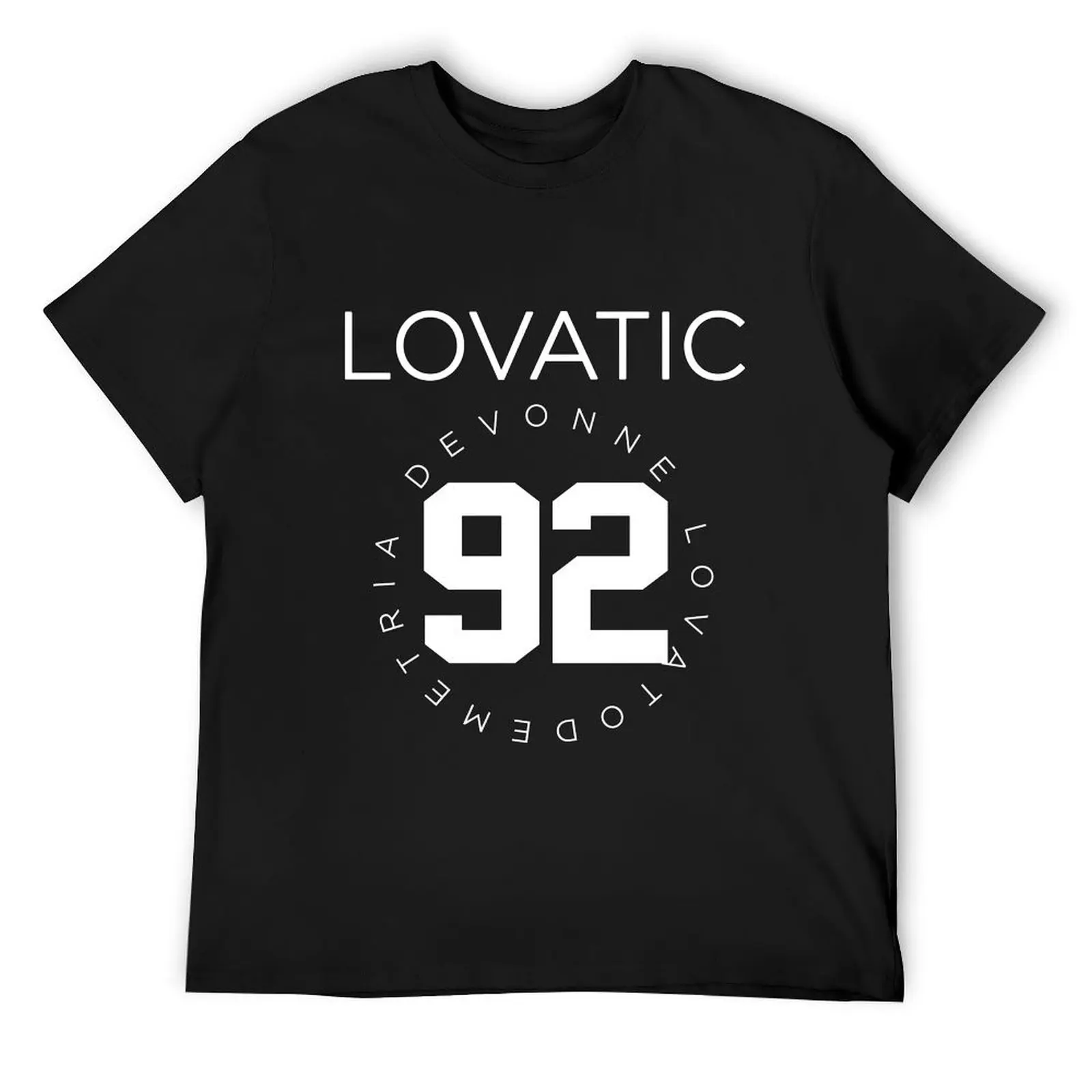 

Lovatic-- White T-Shirt vintage t shirts vintage funny gifts fruit of the loom mens t shirts