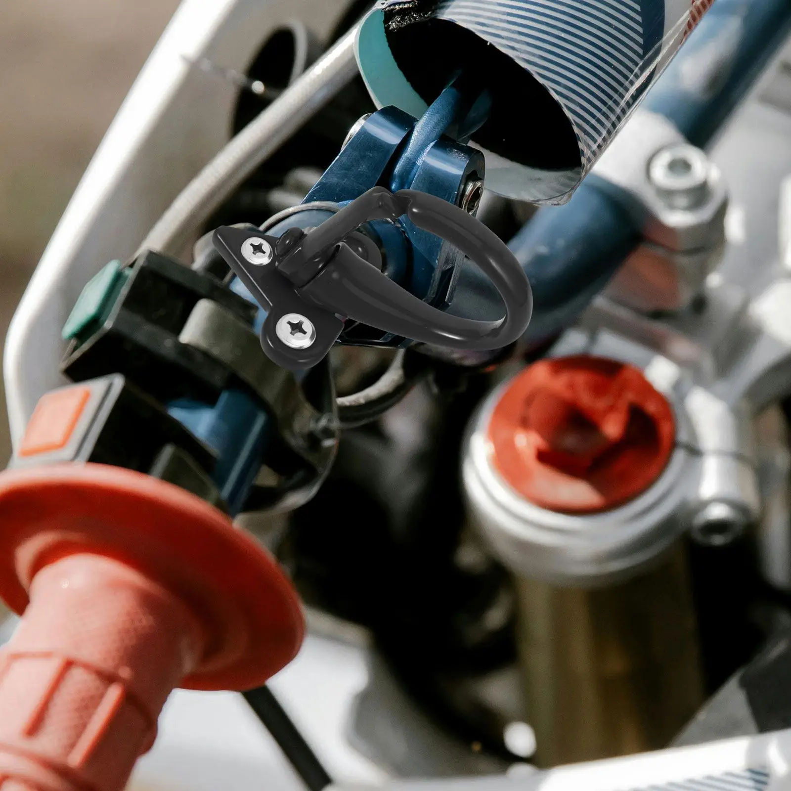 

Крючок для руля мопеда, сверхпрочный, стильный, из алюминиевого сплава, удобный, аксессуар для мотоцикла