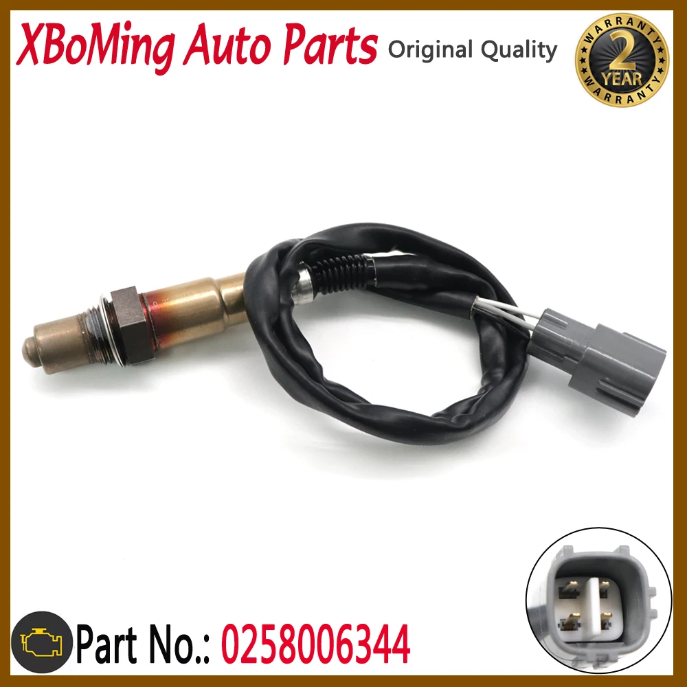 

XBoMing Oxygen O2 Lambda Sensor Air Fuel Ratio Sensor 0258006344 For Toyota Yaris Hatchback 1.0L 2003 89465-0D010