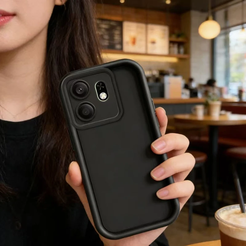 Ultra Thin Finger Matte Case for itel A100C Silicone TPU Cover for Alcatel 3X 2019