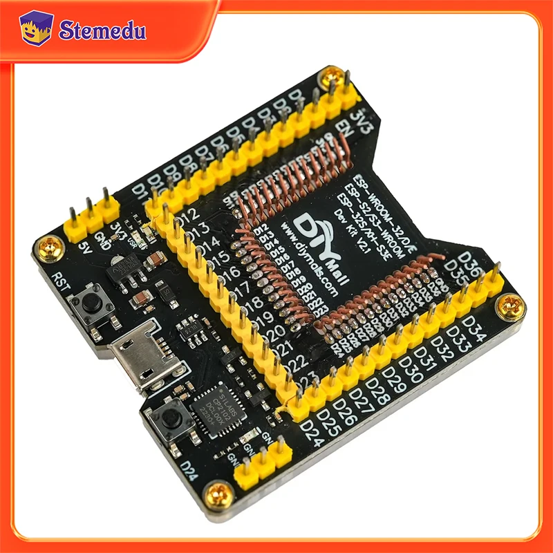 Nuova scheda di test del modulo di programmazione ESP32 Scheda di sviluppo del sistema di dispositivi di masterizzazione (senza modulo)