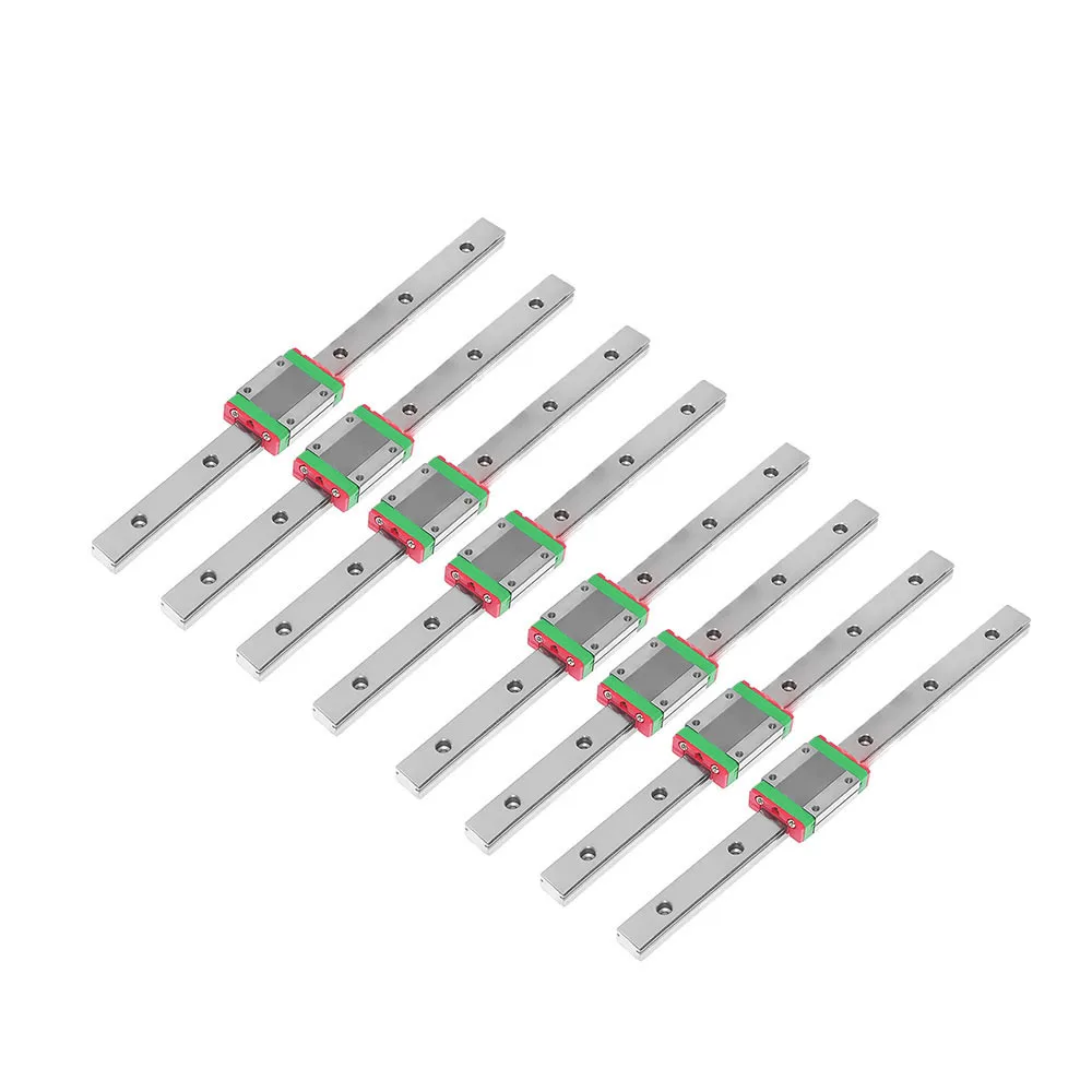 

3D printer 8pcs/lot Linear Rail MGN9H DIY Rail Kit 250/300/350mm build high quality linear for VORON 2.4