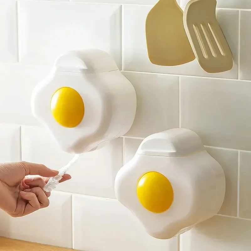 Poached Egg Cling Film Storage Box Without Punching Wall-mounted Extraction Home Kitchen Fresh Food Bag Box Storage Box