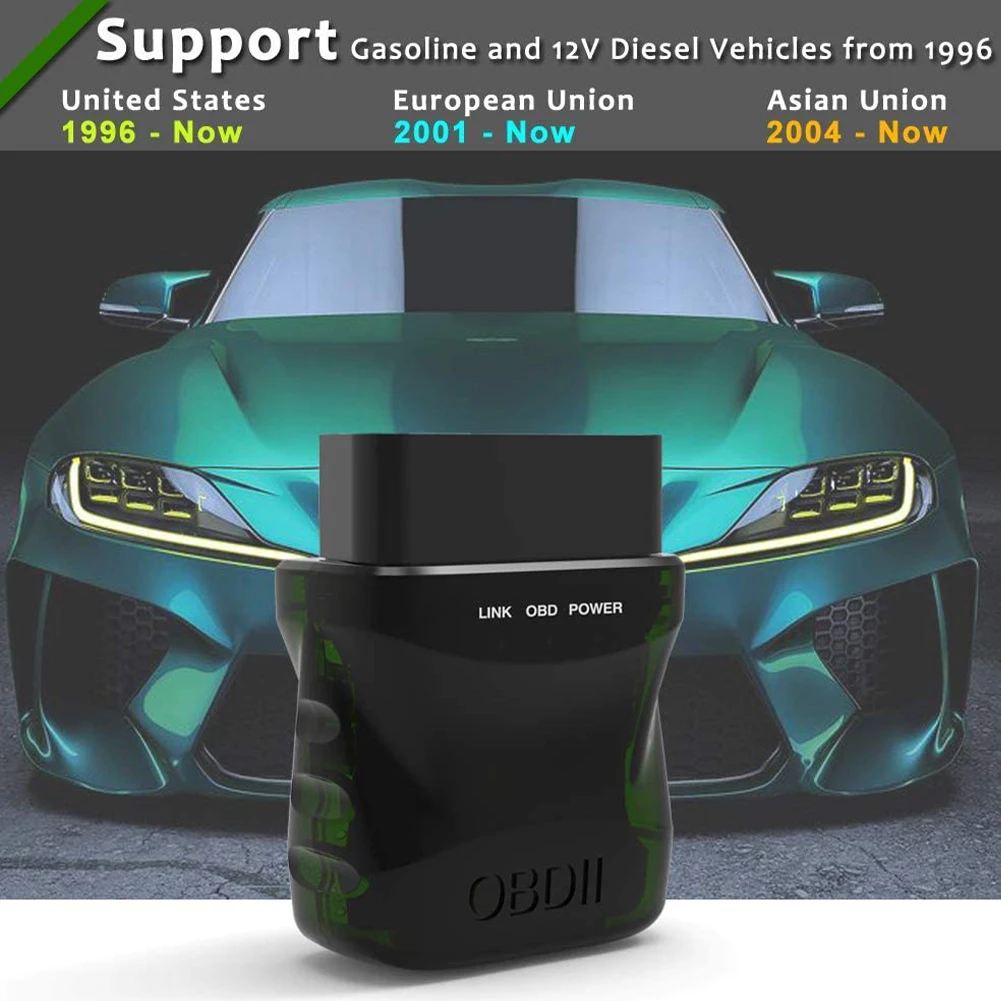 Multifunctionele Auto Smart Obd2 Scanner Engine Lees Fout Diagnostische Code Voor Bmw Tesla Vw Benz Toyota Renault Porsche Reparatie