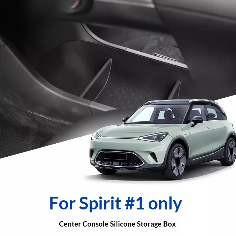 

For Smart Elf 1 Car Accessories Center Console Organizer Storage Box Behind Screen Fit for Smart #1