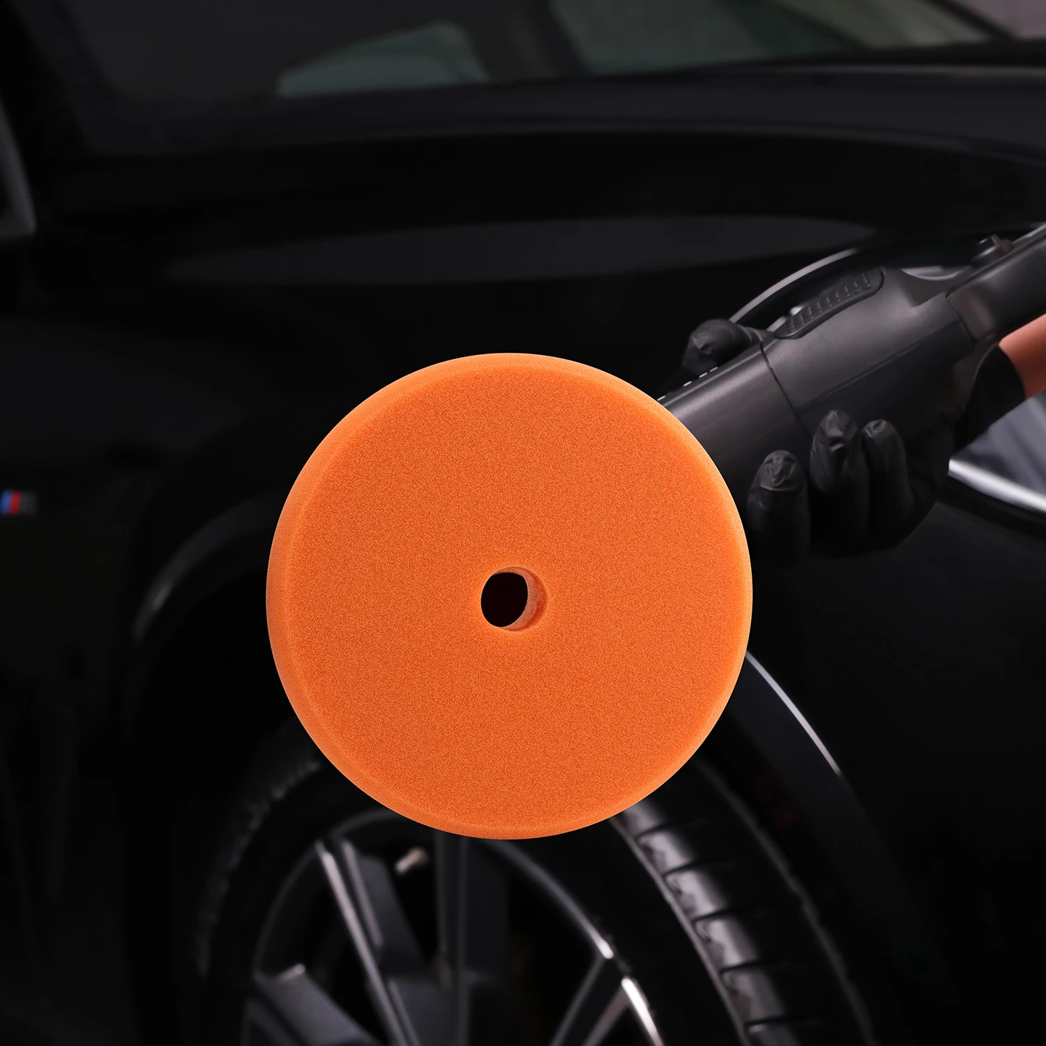SPTA V2.0 3 "/5"/6 "Oranje Heavy Cut Polijstpad voor Auto Buffer Polijstmachine Compound Polijsten Spons Pad Compounding, Polijsten
