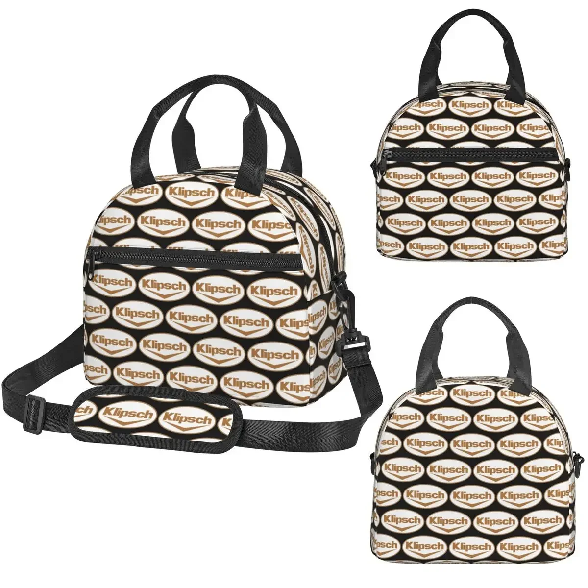 Klipsch 7 Dakimakura Bolsa térmica para el almuerzo para mujer, caja térmica para oficina, bolsa térmica a prueba de fugas