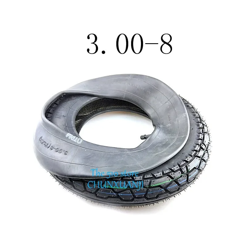 고품질 범용 3.00-8 타이어 300-8 스쿠터 타이어 및 이동성 s 4PLY 크루즈 미니 오토바이 용 내부 튜브