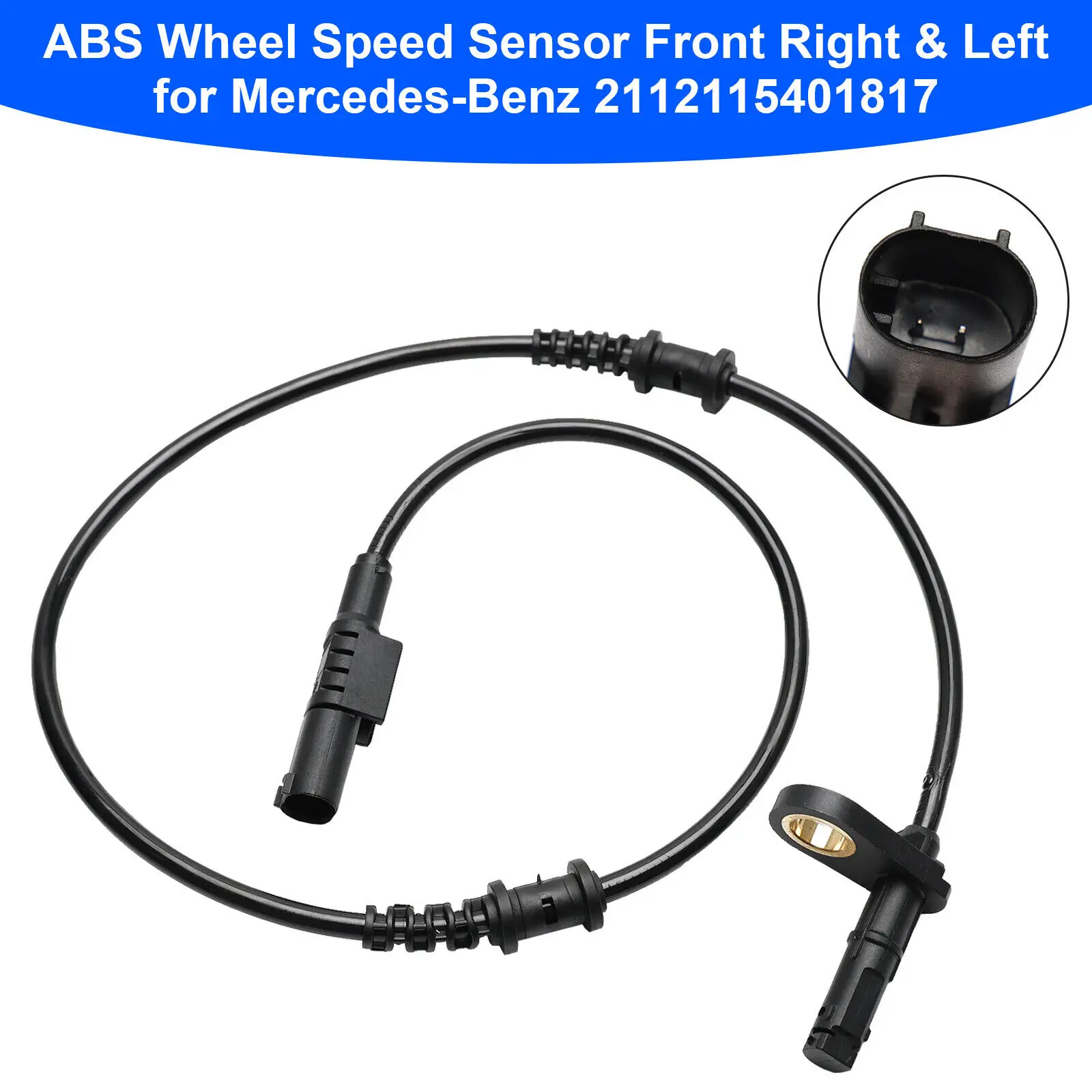 

ABS Wheel Speed Sensor Front Right & Left for Mercedes-Benz 2112115401817