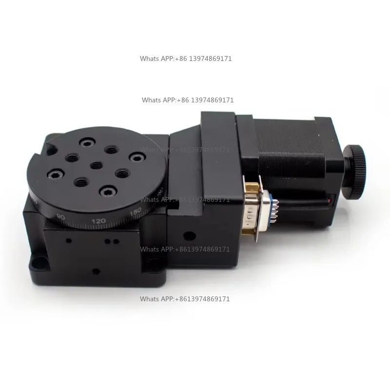 Electric Rotary Stage Diameter 60MM Precision Indexing Table 360 Degree Turntable Pan-Tilt Y200RA60
