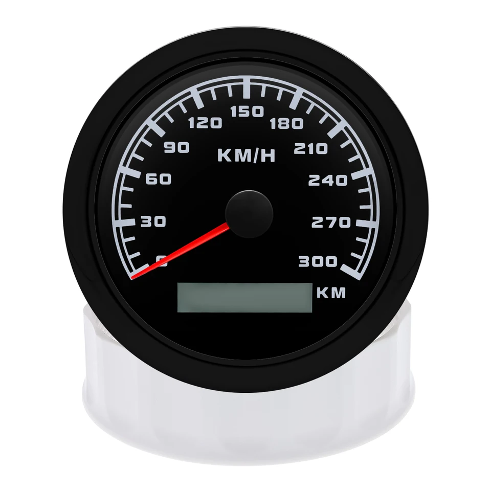 KUS Compteur De Vitesse GPS Étanche 120km/h Avec Rétroéclairage 85mm - Pour Voiture, Camion, Bateau