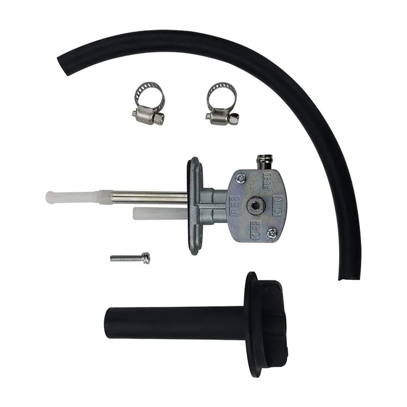 Fuel- Petcock Assy & Lever for ATV Grizzly 350 660 Bruin 350 YFM350 YFM660 5KM-24500-10-00,