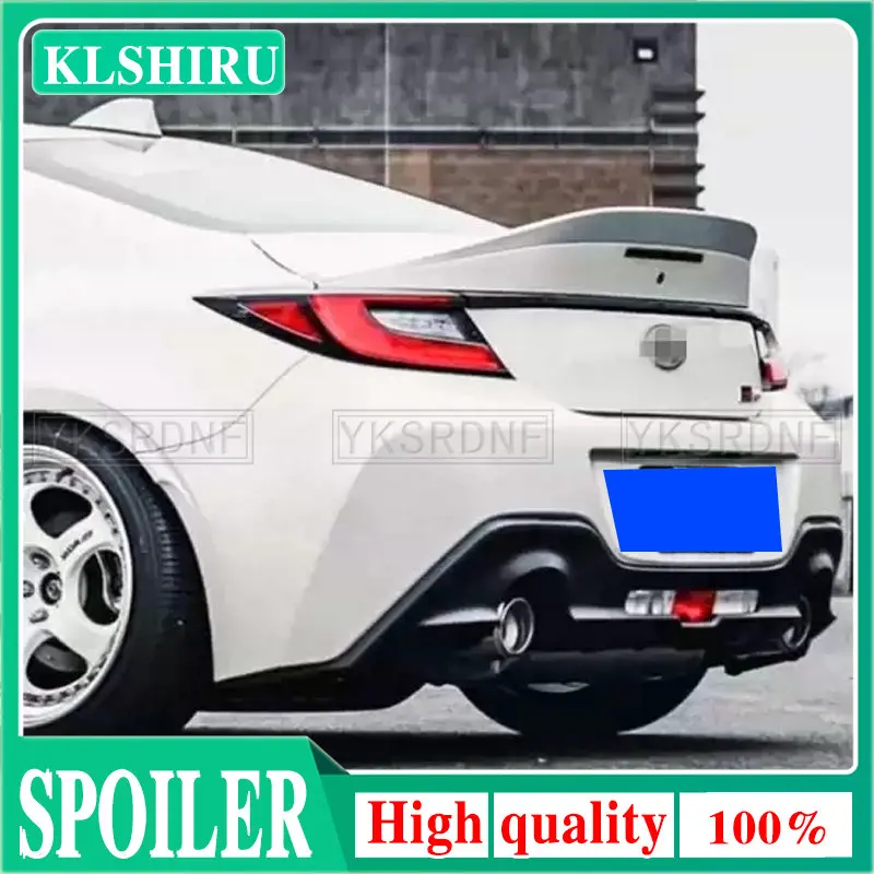 High Quality ABS Spoiler For TOYOTA ZA86 GR86 Subaru BRZ 2022 Body Kit Glossy Black Or Carbon Fiber Rear Wing